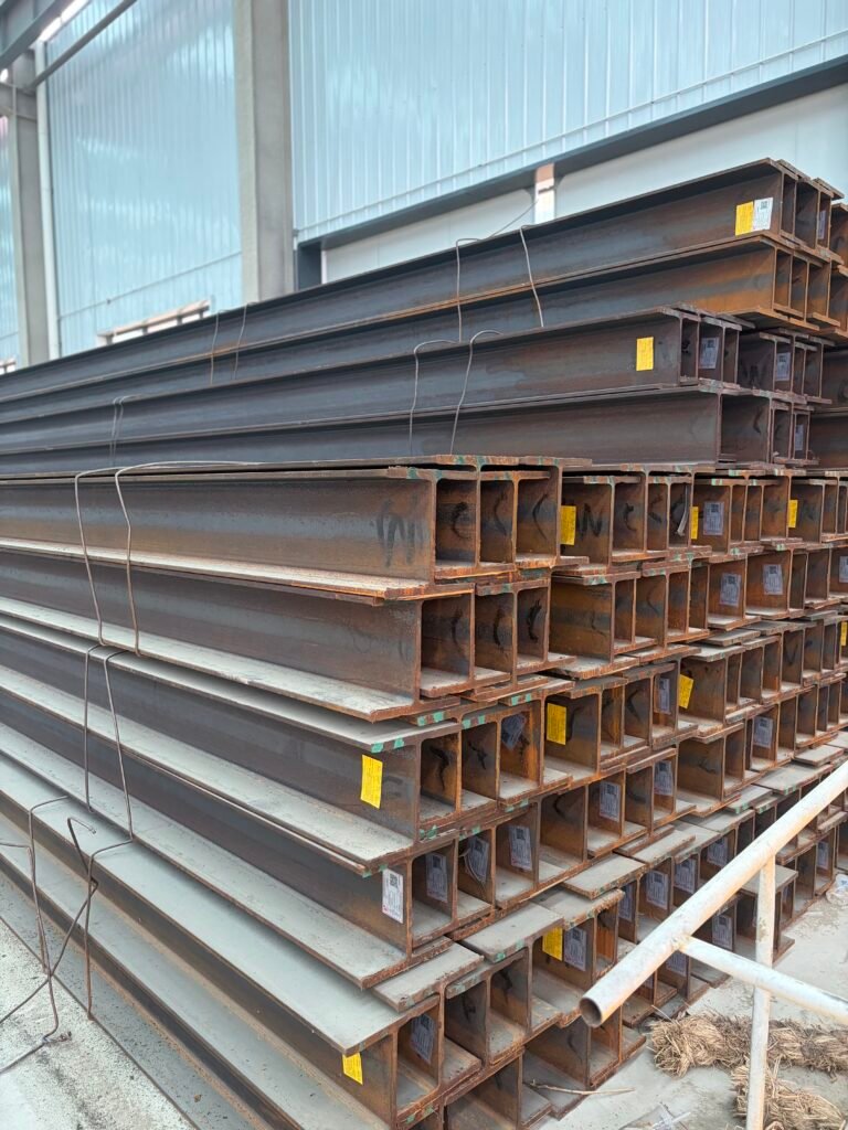 H-beam the h-beam in xinqiao's warehouse