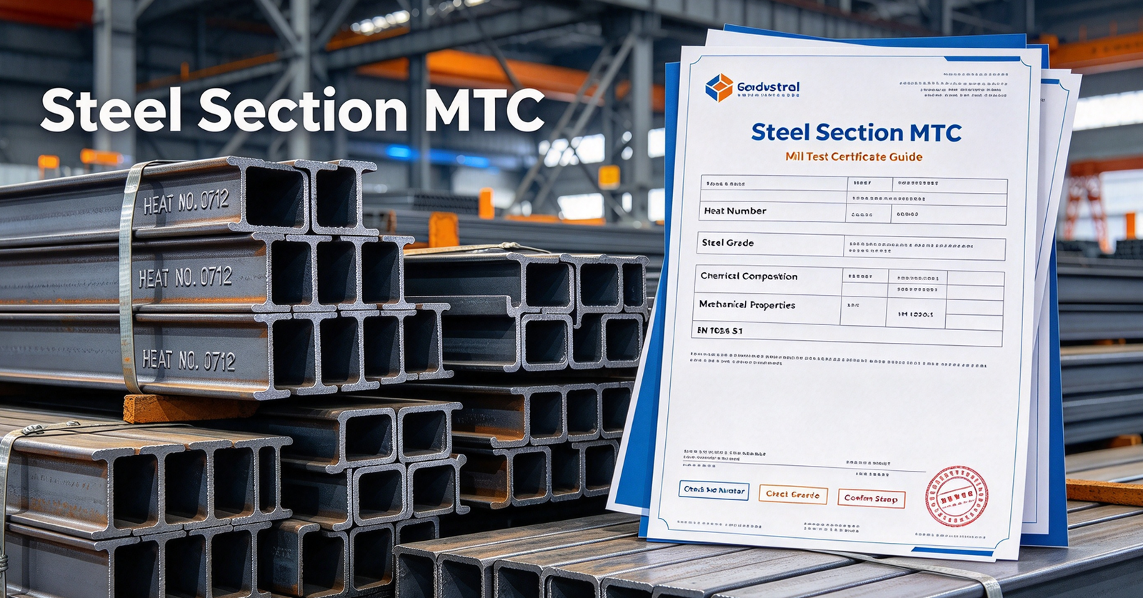 What is MTC for Steel Sections? Complete Guide to Mill Test Certificate mtc explain